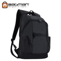 Bagman Laptop Backpack S02-342LAP-01 Black