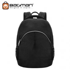 Bagman Laptop Backpack S02-375LAP-01 Black 