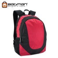 Bagman Day Pack S02-384STD-03 Red Backpack