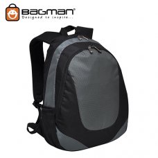 Bagman Day Pack S02-384STD-07 Grey Backpack