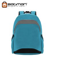 Bagman Day Pack S02-390STD-13 Turquoise Backpack