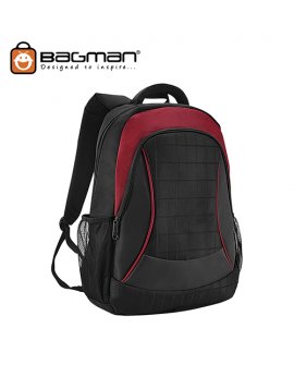 Bagman Laptop Backpack S02-462LAP-03 Red