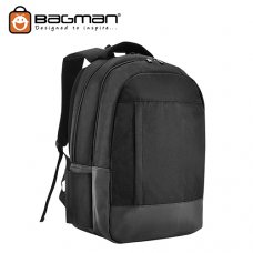 Bagman Laptop Backpack S02-499LAP-01 Black