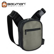 Bagman Sling Bag Cum Waist Pouch S03-013CON-07 Grey