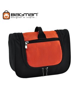 Bagman Toiletry Pouch S04-107TOI-05 Orange